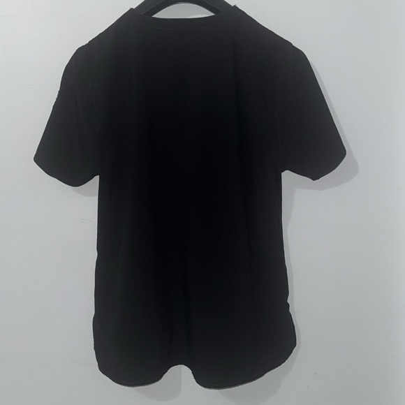 Carhartt Force Stretch Cross-Flex Black Scrub Top size Large - Picture 5 of 8